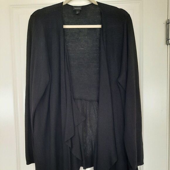 Torrid Womens Open Front Cardigan Size 3 (22-24) - Picture 1 of 6